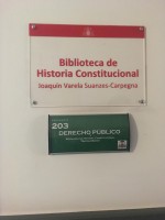 Inauguración de la Biblioteca de Historia Constitucional
